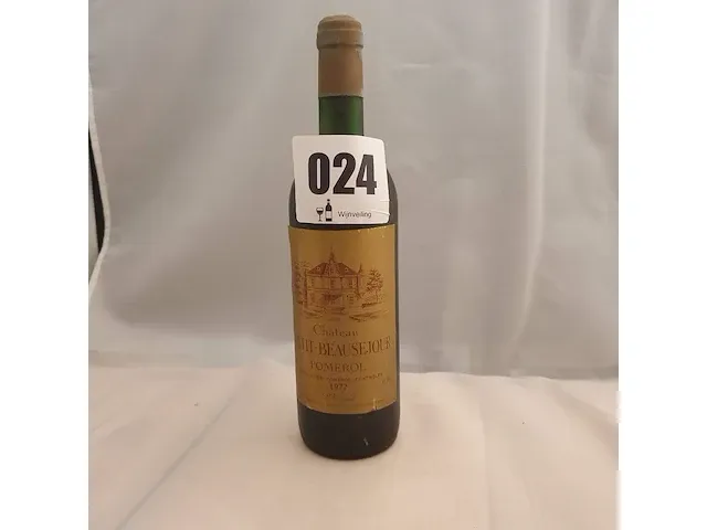 Pomerol château petit - beausejour 750ml 1977 - afbeelding 1 van  7