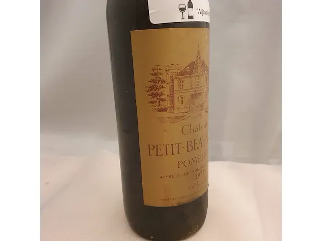 Pomerol château petit - beausejour 750ml 1977 - afbeelding 3 van  6