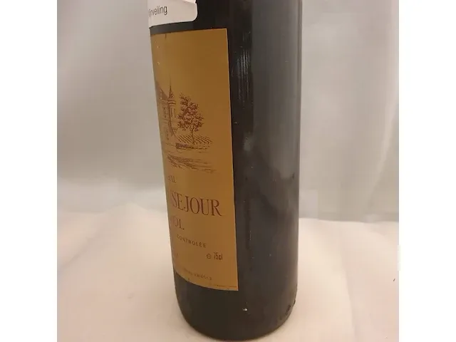 Pomerol château petit - beausejour 750ml 1977 - afbeelding 4 van  6