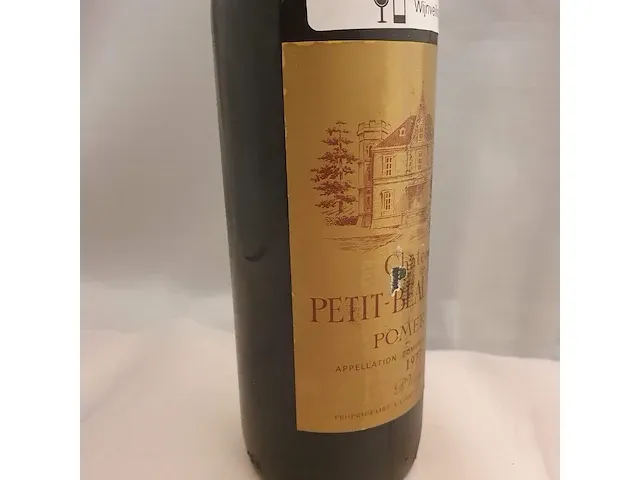 Pomerol château petit - beausejour 750ml 1977 - afbeelding 3 van  6