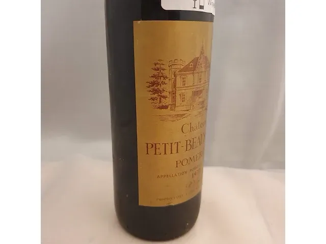 Pomerol château petit - beausejour 750ml 1977 - afbeelding 3 van  6