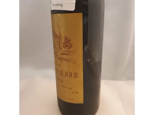 Pomerol château petit - beausejour 750ml 1977 - afbeelding 4 van  6
