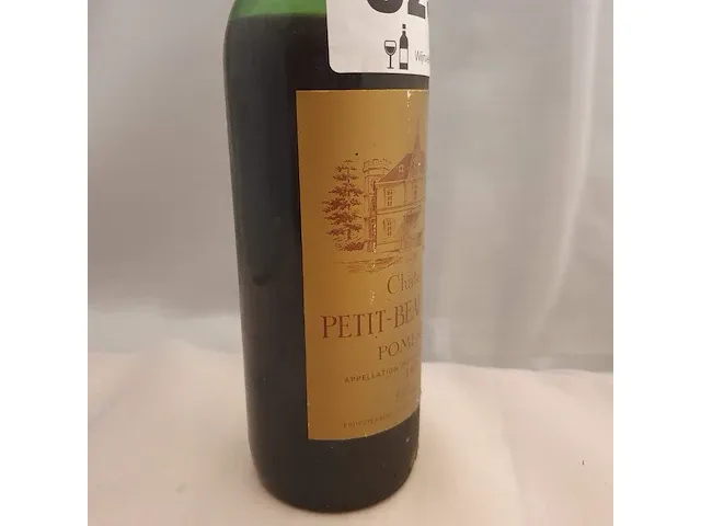 Pomerol château petit - beausejour 750ml 1977 - afbeelding 3 van  7