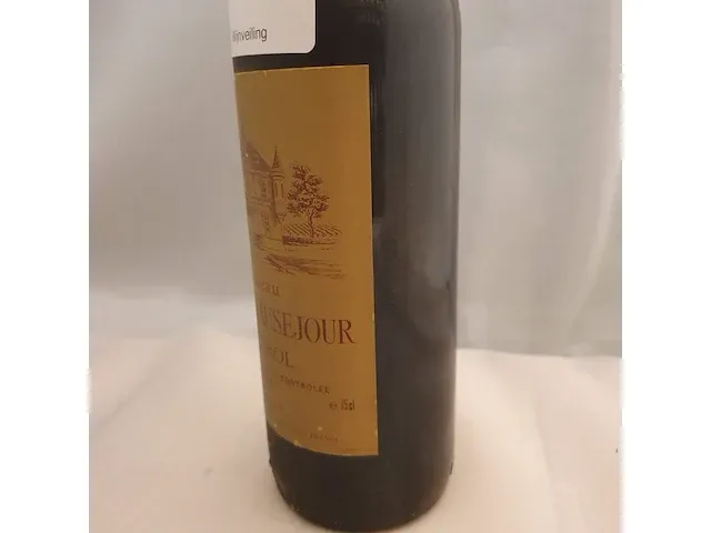 Pomerol château petit - beausejour 750ml 1977 - afbeelding 4 van  7