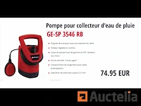 Pomp voor regenwatercollector einhell ge-sp 3546 rb - afbeelding 1 van  6