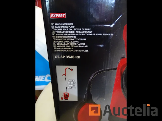 Pomp voor regenwatercollector einhell ge-sp 3546 rb - afbeelding 3 van  6