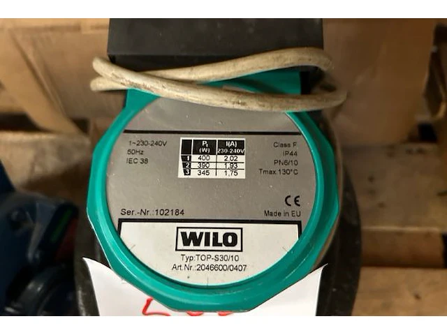 Pomp wilo - afbeelding 2 van  3