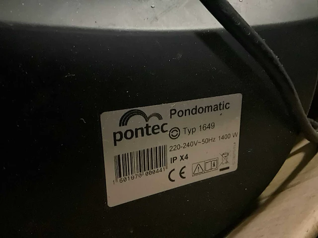 Pontec pondomatic vijverstofzuiger - afbeelding 2 van  3