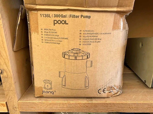 Pool 1136 l filter pool pomp - afbeelding 1 van  1