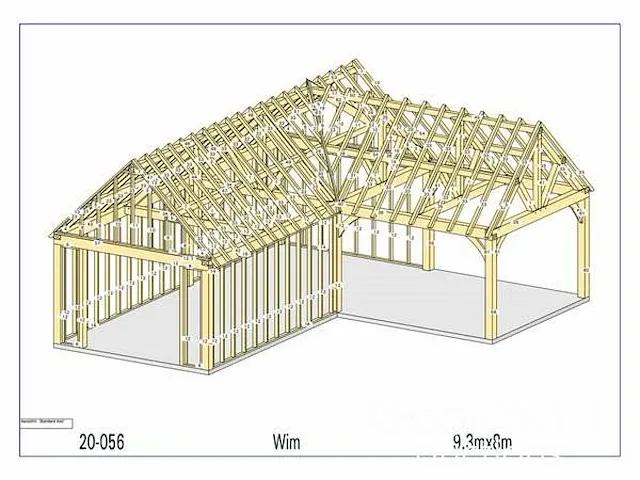 Poolhouse douglas 9,3x3,75 - afbeelding 9 van  15