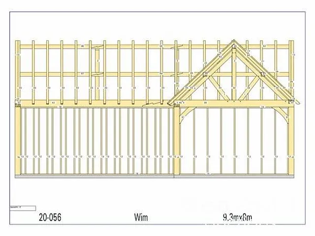 Poolhouse douglas 9,3x3,75 - afbeelding 10 van  15