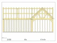 Poolhouse douglas 9,3x3,75 - afbeelding 10 van  15