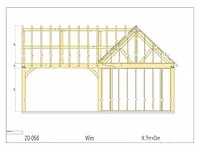 Poolhouse douglas 9,3x3,75 - afbeelding 14 van  15