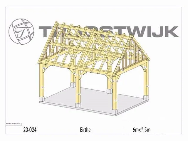 Poolhouse fijnspar 5x3,5 - afbeelding 14 van  19