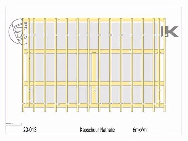 Poolhouse fijnspar 6,4x4 inclusief beplanking - afbeelding 6 van  46