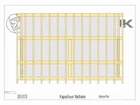 Poolhouse fijnspar 6,4x4 inclusief beplanking - afbeelding 6 van  46