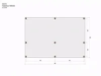 Poolhouse fijnspar 6,4x4 inclusief beplanking - afbeelding 8 van  46