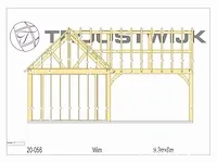 Poolhouse fijnspar 9,3x3,75 - afbeelding 12 van  15