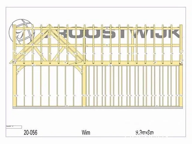 Poolhouse fijnspar 9,3x3,75 - afbeelding 14 van  15