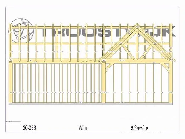 Poolhouse fijnspar 9,3x3,75 - afbeelding 15 van  15