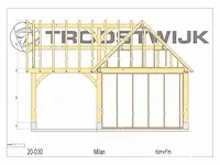 Poolhouse franse eik 6x6 - afbeelding 2 van  29