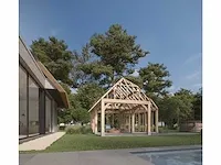 Poolhouse met dak en wandbekleding (fijnspar) - afbeelding 12 van  29