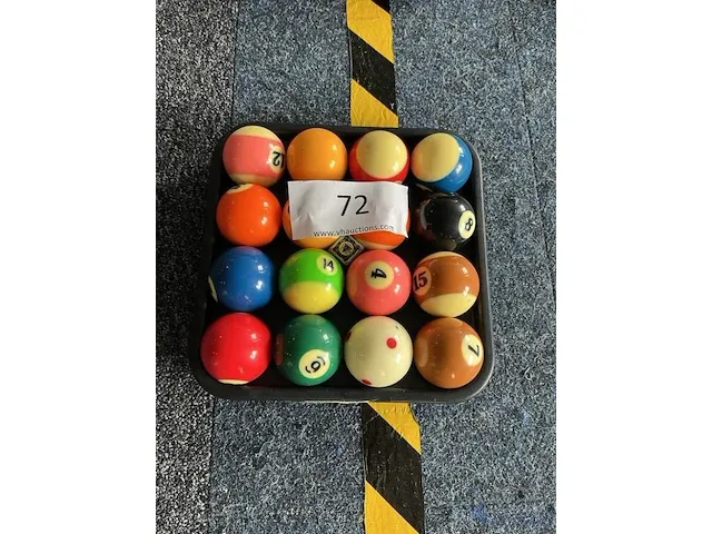 Pooltafel brunswick - afbeelding 9 van  9