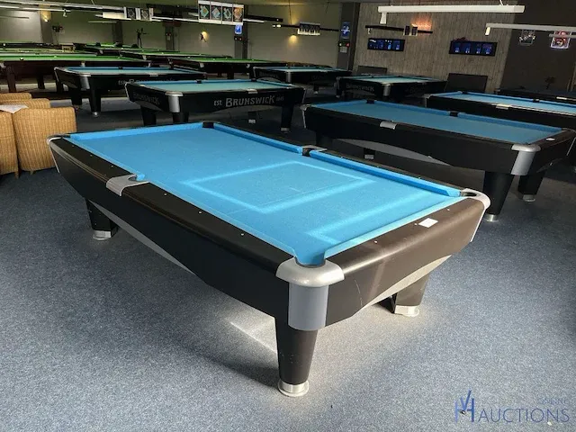 Pooltafel brunswick - afbeelding 1 van  9
