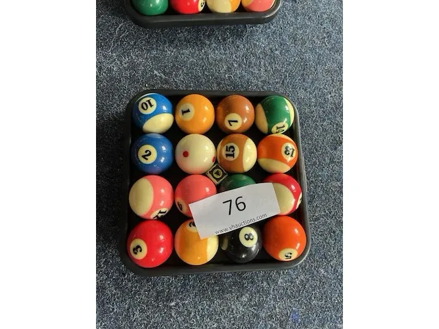 Pooltafel brunswick - afbeelding 2 van  10