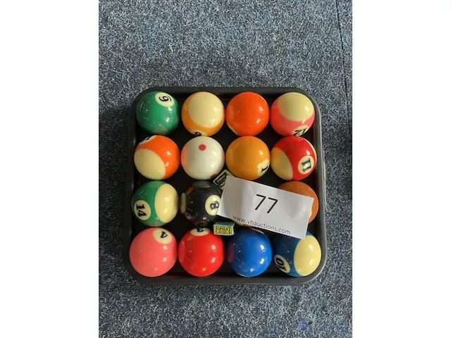 Pooltafel brunswick - afbeelding 2 van  10