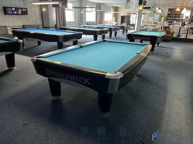 Pooltafel brunswick - afbeelding 1 van  10