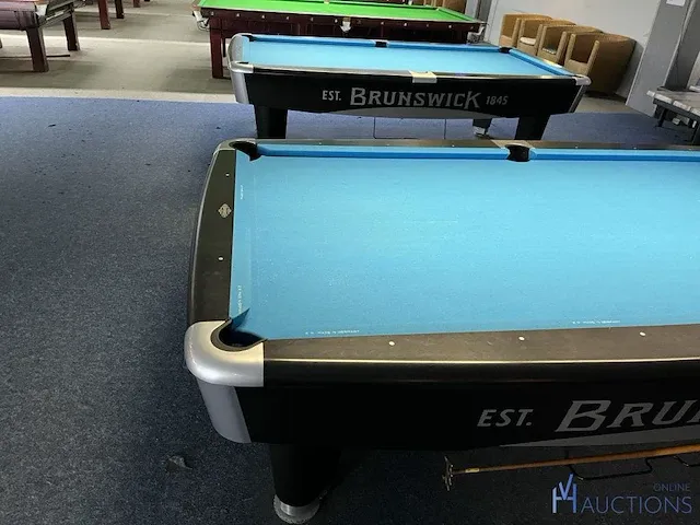 Pooltafel brunswick - afbeelding 8 van  10