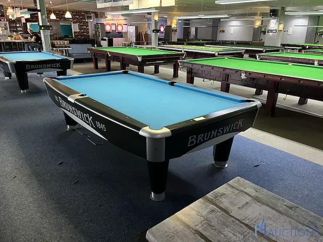 Pooltafel brunswick - afbeelding 1 van  11