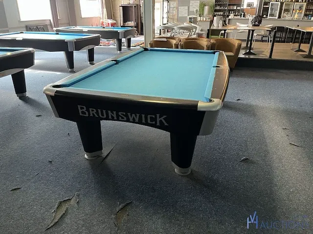 Pooltafel brunswick - afbeelding 2 van  8