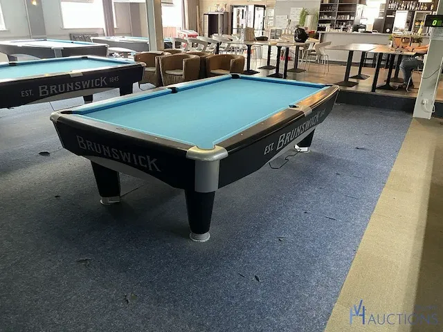 Pooltafel brunswick - afbeelding 1 van  9