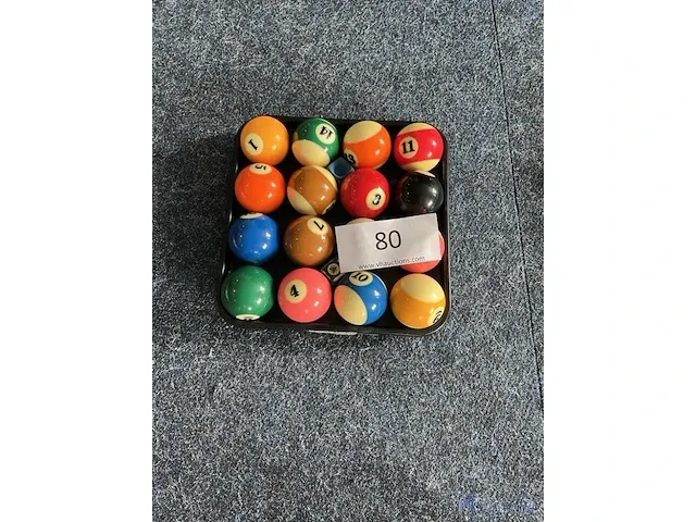 Pooltafel brunswick - afbeelding 9 van  9