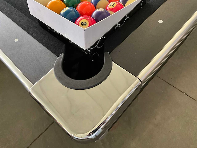 Pooltafel detroit 7ft zwart - afbeelding 7 van  7