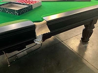 Pooltafel massief hout - afbeelding 4 van  9