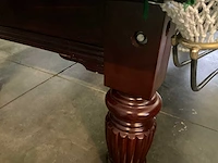 Pooltafel massief hout - afbeelding 5 van  9