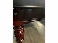 Pooltafel massief hout - afbeelding 7 van  9