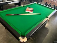 Pooltafel massief hout - afbeelding 1 van  9