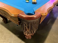 Pooltafel massief hout - afbeelding 7 van  11