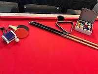 Pooltafel (+ tafeltennis) insport line 7ft - ongebruikt - afbeelding 3 van  10