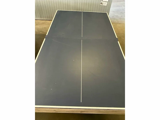 Pooltafel (+ tafeltennis) insport line 7ft rood - afbeelding 8 van  8