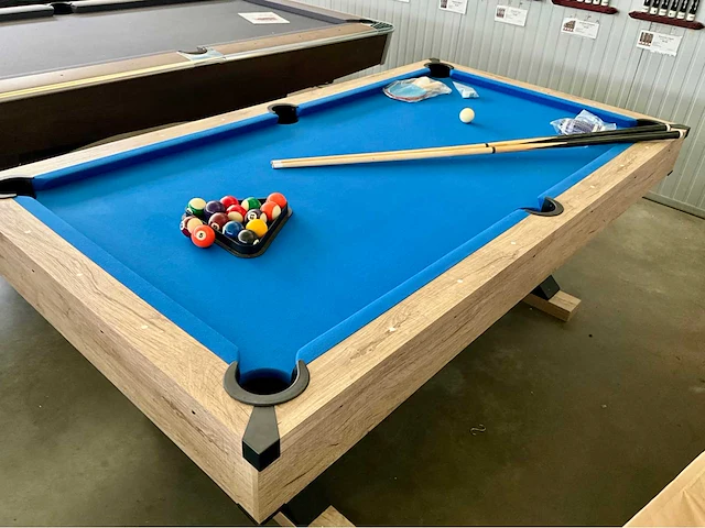 Pooltafel (+ tafeltennis) insport line 7ft - afbeelding 1 van  11