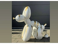 Poop doggy white/gold - afbeelding 1 van  2