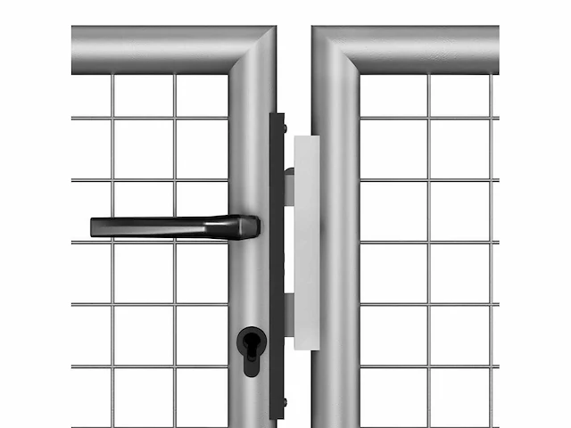Poort - gegalvaniseerd staal - zilver - afbeelding 5 van  6