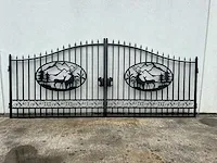 Poort deer design 5400mm nieuw - afbeelding 1 van  1
