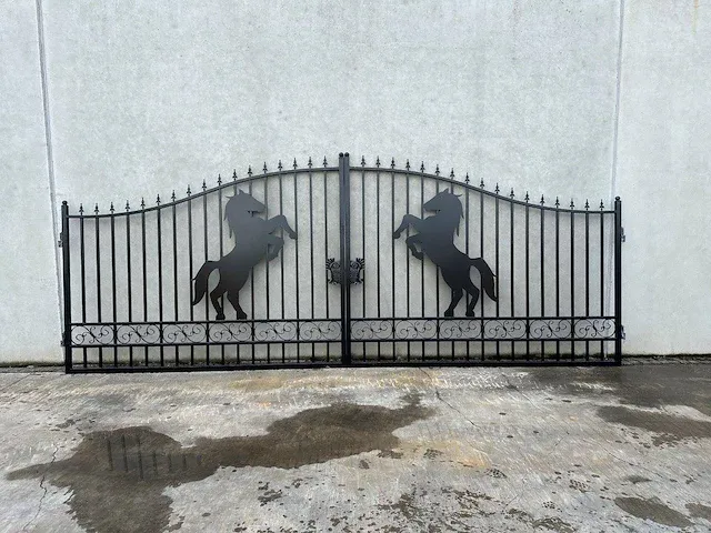Poort horse design 6000mm nieuw - afbeelding 1 van  1