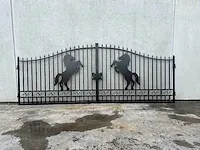 Poort horse design 6000mm nieuw - afbeelding 1 van  1